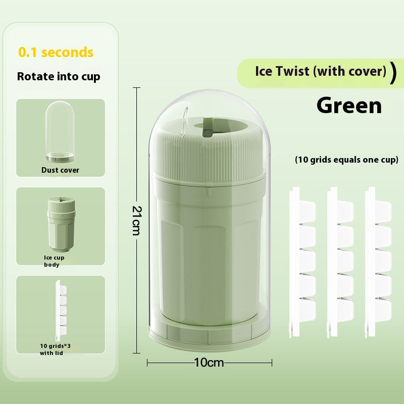 Twisting Ice Cup Rotating Release Ice Cube Trays