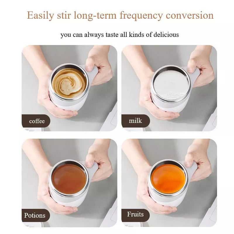 Refillable Model Automatic Stirring Cup Coffee Cup