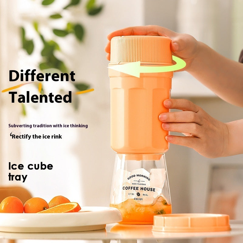 Twisting Ice Cup Rotating Release Ice Cube Trays