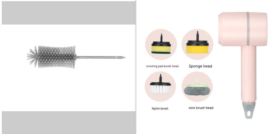 Electric Cleaning Brush Dishwashing Brush Automatic