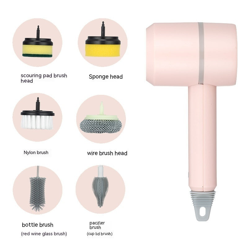 Electric Cleaning Brush Dishwashing Brush Automatic