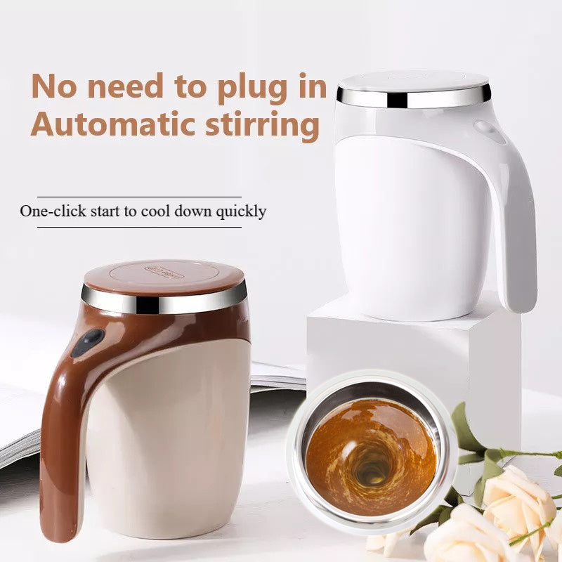 Refillable Model Automatic Stirring Cup Coffee Cup